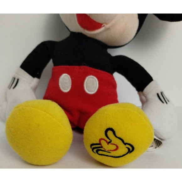 Disney Mickey Mouse Red Cross Disney Hand 10" Plush Special Edition - Picture 2 of 4